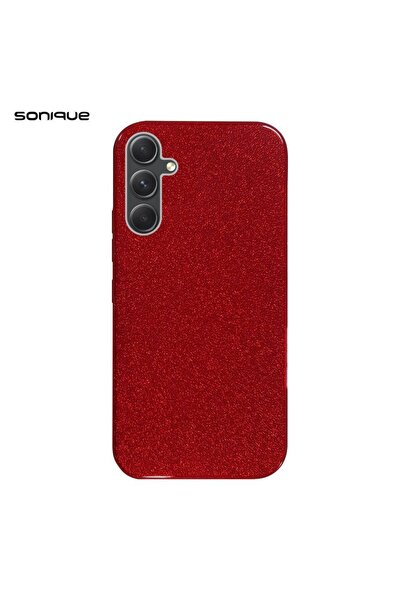 OEM Θήκη Σιλικόνης Sonique Shiny Samsung Galaxy A54 5G Κόκκινο