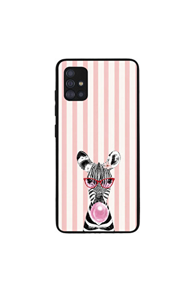 OEM Θήκη Sonique Stripe Stories Series για Samsung Galaxy A51 Ζέβρα – Τσιχλόφ...