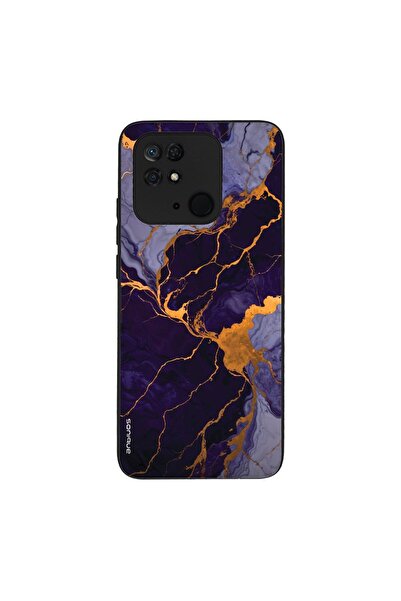 OEM Θήκη Sonique Marble Series για Xiaomi Redmi 10C Μωβ