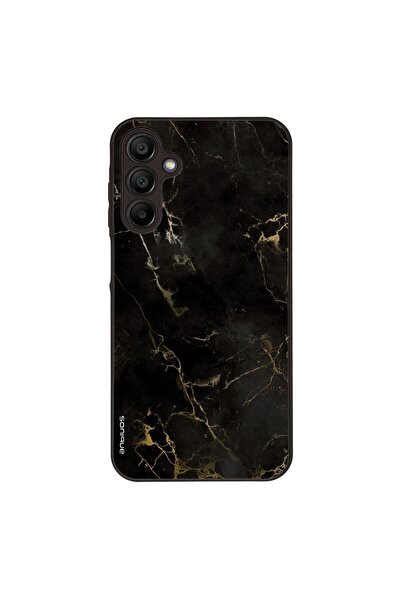 OEM Θήκη Sonique Marble Series για Samsung Galaxy A15 4G / Galaxy A15 5G Μαύρ...