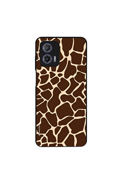 OEM Θήκη Sonique Animal Print Series για Motorola Moto G73 5G Giraffe 01