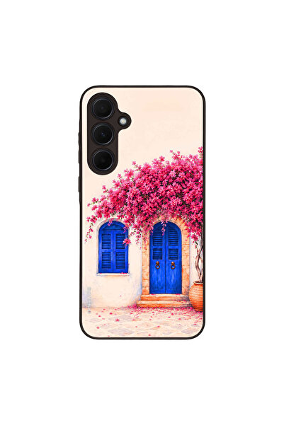 OEM Θήκη Sonique Greek Island Muse Series για Samsung Galaxy A35 5G Ροζ Μπουκ...