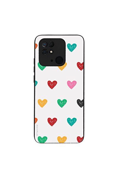 OEM Θήκη Sonique Heart Series για Xiaomi Redmi 10C Λευκό 02