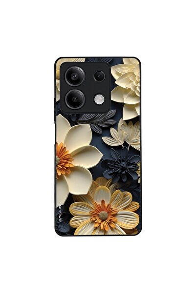 OEM Θήκη Sonique 3D Flower Series για Xiaomi Redmi Note 13 5G Εκρού