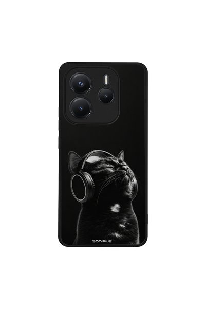 OEM Θήκη Sonique Men's Edition για Xiaomi Redmi Note 14 5G Audio Kitten - Black