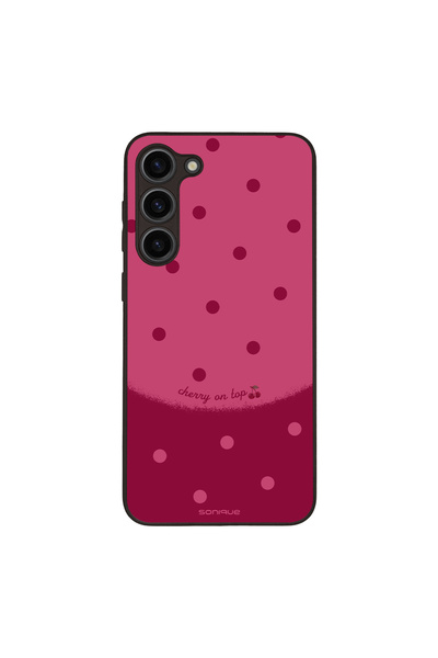 OEM Θήκη Sonique Delulu Polka Era Series για Samsung Galaxy S23 Plus Top Cherry