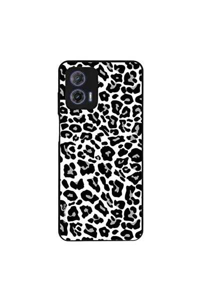 OEM Θήκη Sonique Animal Print Series για Motorola Moto G73 5G Leopard 03