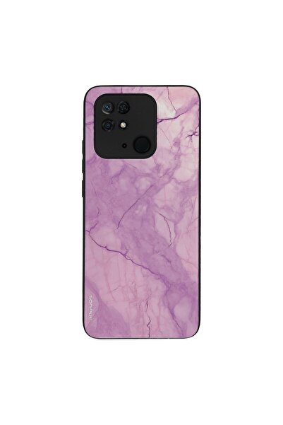 OEM Θήκη Sonique Marble Series για Xiaomi Redmi 10C Βιολετί