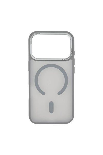 OEM Θήκη Magnetic MagMatte Sonique Apple iPhone 17 Pro Max Γκρι