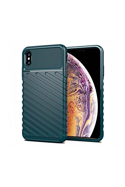 OEM Θήκη Κινητού Thunder Case Flexible Tough Rugged Apple iPhone XS MAX Πράσινο