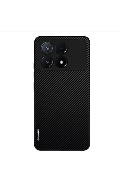 OEM Θήκη Sonique Carbon Series για Xiaomi Poco X6 Pro 5G Μαύρο