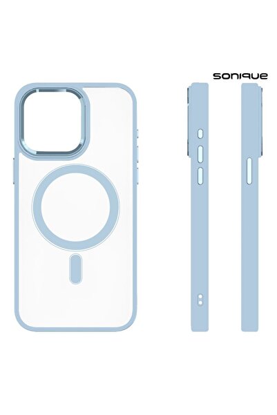 OEM Θήκη Magnetic MagMetal Sonique Apple iPhone 15 Pro Γαλάζιο