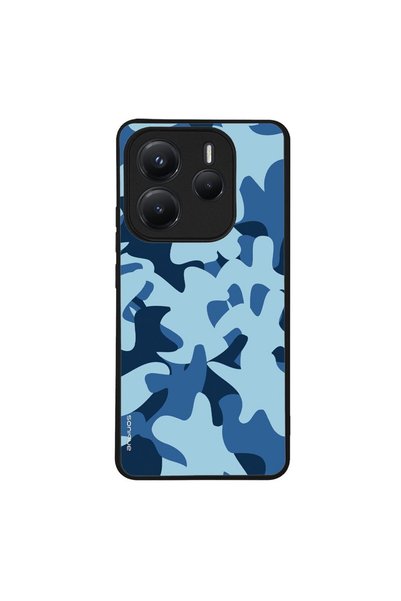 OEM Θήκη Sonique Camouflage Army Series για Xiaomi Redmi Note 14 5G Μπλε