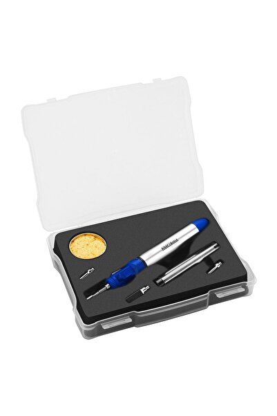 OEM Mini Arzător cu Gaz Multifuncțional Set 9 Piese Argintiu 12ml