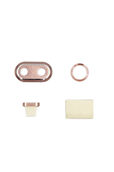 OEM Σετ Set 3in1 Προστασία Κινητού για iPhone 7 Ροζ