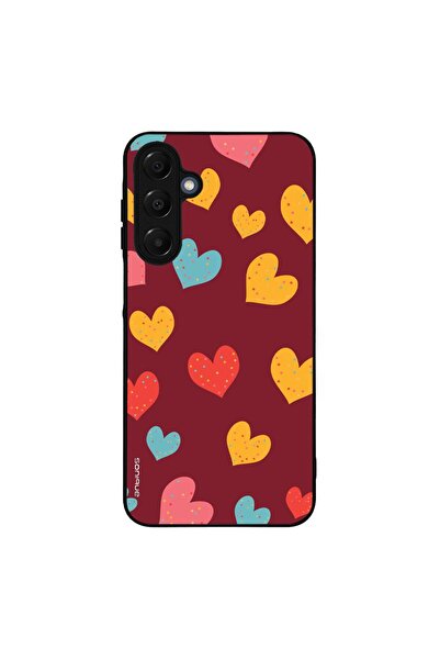 OEM Θήκη Sonique Heart Series για Samsung Galaxy A16 4G / Galaxy A16 5G Μπορντώ