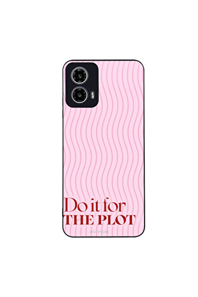 OEM Θήκη Sonique Stripe Stories Series για Motorola Moto G34 5G Do It for the...