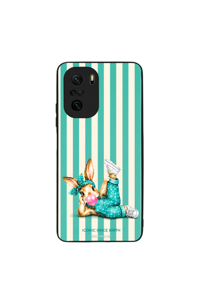 OEM Θήκη Sonique Stripe Stories Series για Xiaomi Poco F3 / Mi 11i Iconic Λαγ...