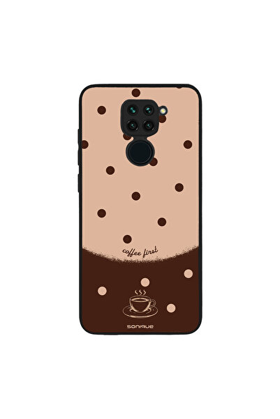 OEM Θήκη Sonique Delulu Polka Era Series για Xiaomi Redmi Note 9 Coffee First