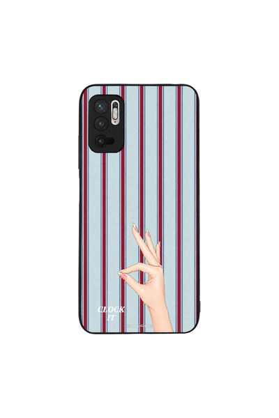 OEM Θήκη Sonique Stripe Stories Series για Xiaomi Redmi Note 10 5G / Poco M3 ...