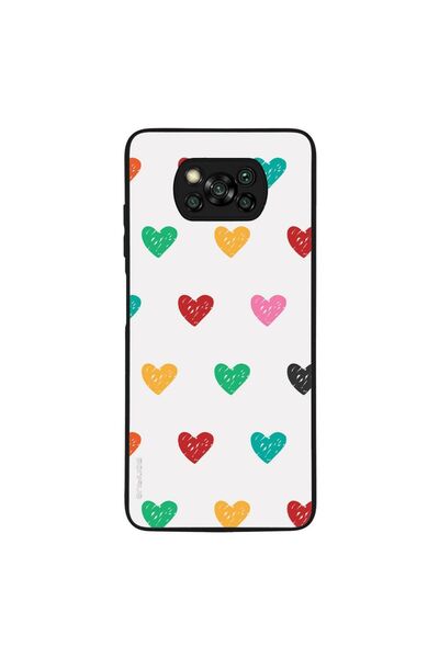 OEM Θήκη Sonique Heart Series για Xiaomi Poco X3 NFC / Poco X3 Pro Λευκό 02