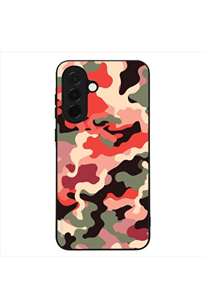 OEM Θήκη Sonique Camouflage Army Series για Samsung Galaxy A36 5G Κόκκινο