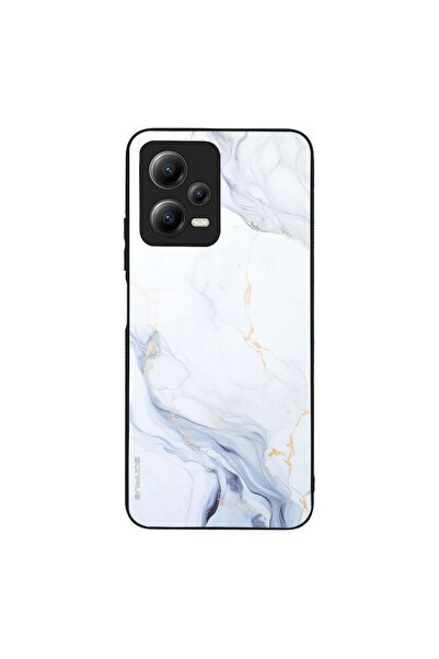 OEM Θήκη Sonique Marble Series για Xiaomi Redmi Note 12 5G / Poco X5 5G Λευκό 02