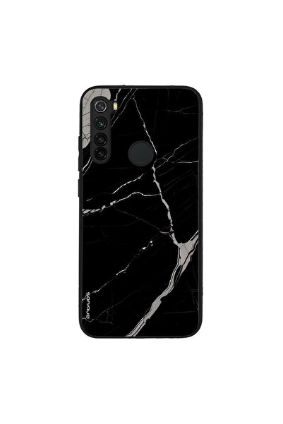 OEM Θήκη Sonique Marble Series για Xiaomi Redmi Note 8 / Redmi Note 8 2021 Μαύρο