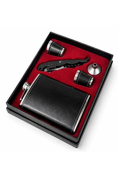 Lovesta Home Corkscrew Flask Set Lov707705
