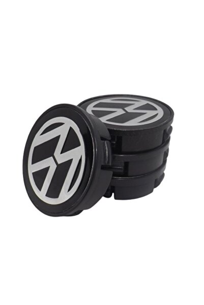 GARDENAUTO Wheel Hub Volkswagen 58/55 (55mm Slot) Set of 4 Black