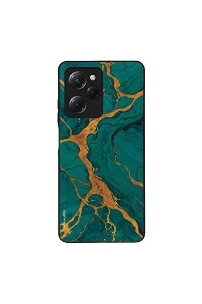OEM Θήκη Sonique Marble Series για Xiaomi Poco X5 Pro 5G Πράσινο
