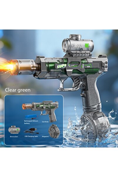 Choice9 Green Electric Water Guns For Adults Powerful Automatic Water Suction...