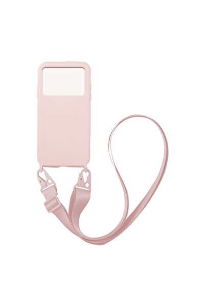 OEM Θήκη Σιλικόνης με Strap CarryHang Sonique Xiaomi Poco M4 Pro 4G Ροζ
