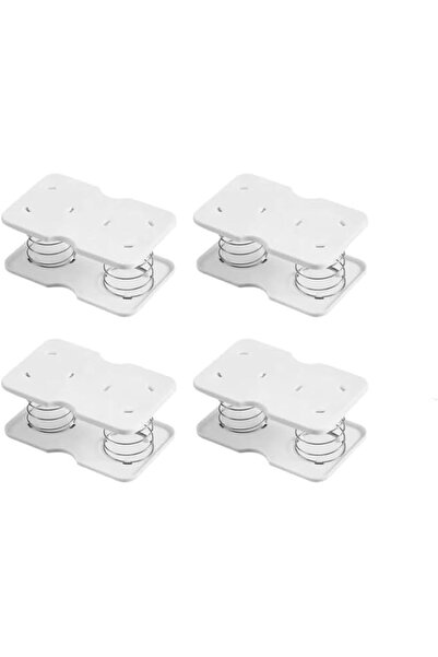 GENERAL Bukela 4Pcs White Tissue Dispenser, Tissue Box Spring Support, Spring...