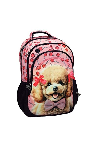 BACK ME UP BMU Love Poodle Σακίδιο Δημοτικού Οβάλ (357-21031)