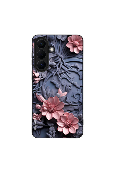 OEM Θήκη Sonique 3D Flower Series για Samsung Galaxy S26 Plus Ροζ 02