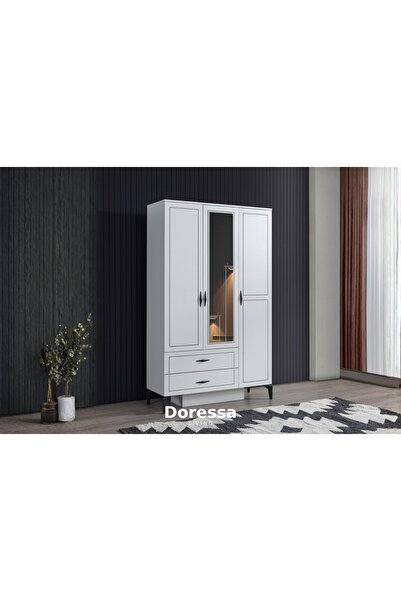 Doressa Living Mark 3 Kapılı Gardırop