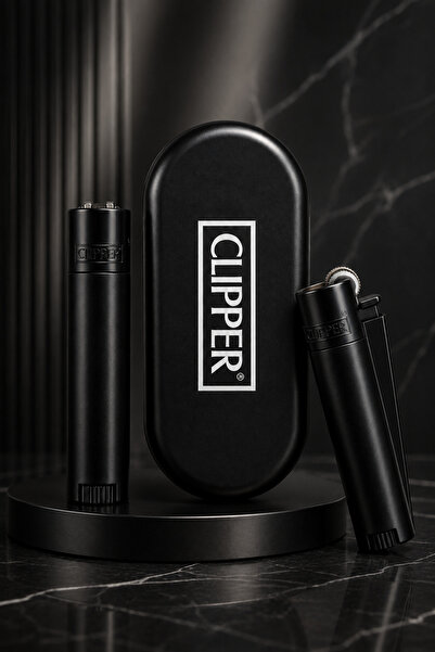 Clipper Metal Gaz Dolumlu Çakmak Özel Kutulu Premium Model