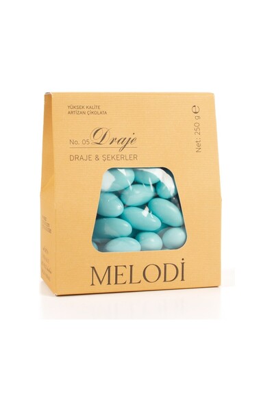 Melodi Çikolata Mavi Badem Şekeri 250g