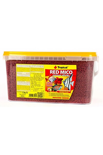 Tropical 63554 Red Mıco Colour Stıcks 80 gr. 250 ml.