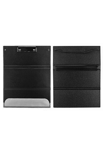 Choice black Nursing Clipboard Foldable Handheld Folders Portable Writing Boa...
