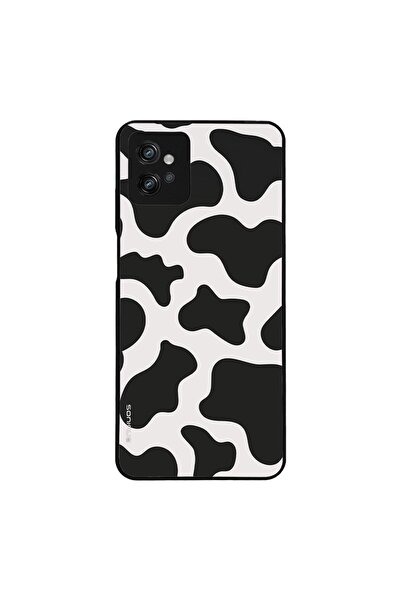 OEM Θήκη Sonique Animal Print Series για Motorola Moto G32 Cow 01