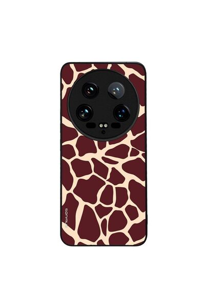 OEM Θήκη Sonique Animal Print Series για Xiaomi Xiaomi 14 Ultra Giraffe 03