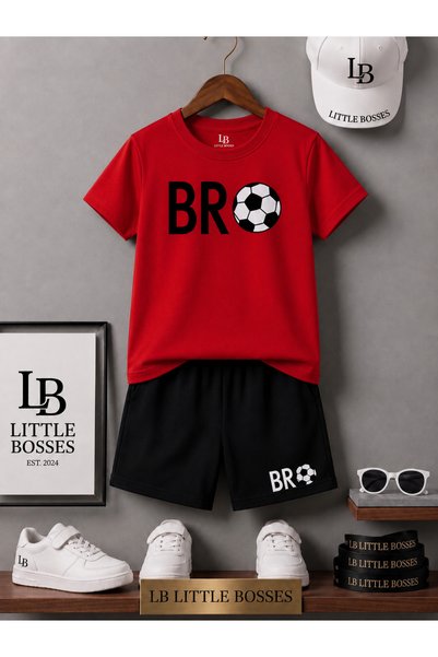 LB little bosses Alt Top Shorts T-Shirt Unisex (Bro Print)