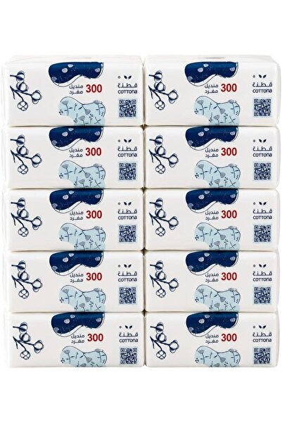 GENERAL COTTONA Premium Facial Tissue 10 Pack, 300 Sheets, 2-Ply Soft Tissues...