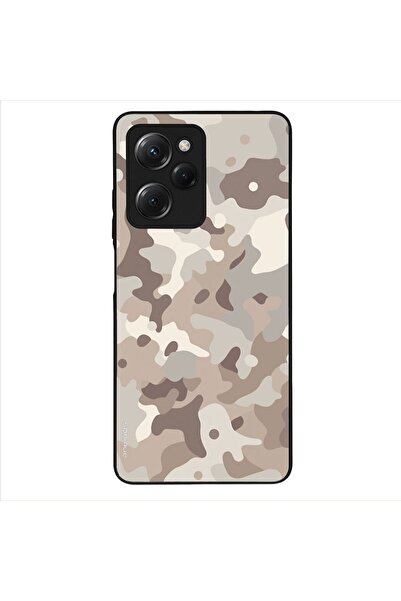 OEM Θήκη Sonique Camouflage Army Series για Xiaomi Poco X5 Pro 5G Μπεζ