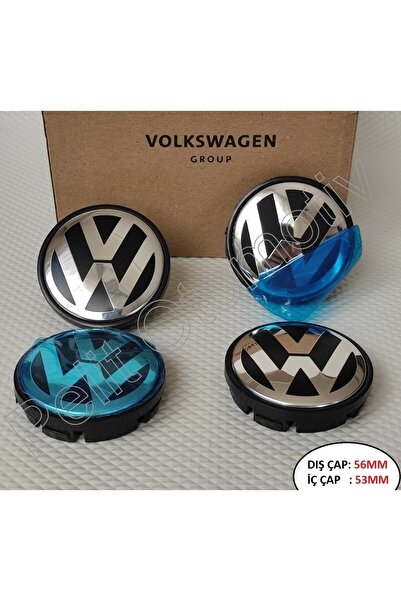 GARDENAUTO Vw Passat-Jetta-Tiguan Wheel Hub 55-65mm 4 Pieces