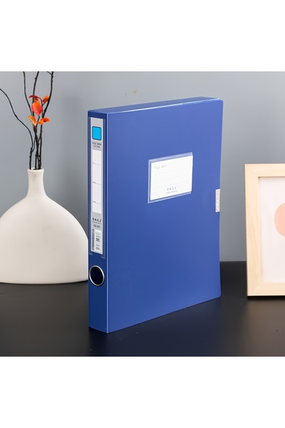 Choice 3.5cm 1pcs Foldable A4 File Folders, Large Capacity PP Document Storag...
