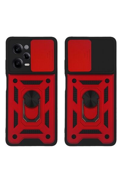 OEM Θήκη Ring Armor CamPro Sonique για Xiaomi Redmi Note 12 Pro 5G / Poco X5 ...