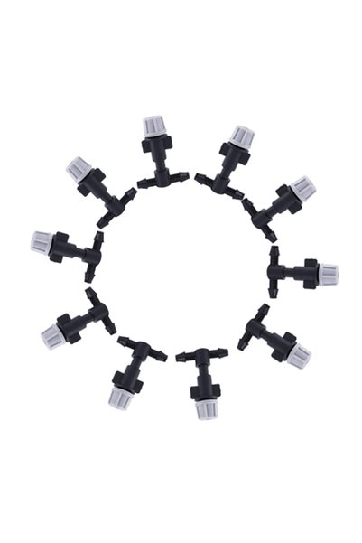 Choice 10PCS 100/10PCS Plastic Watering Irrigation Garden Misting Sprinkler H...